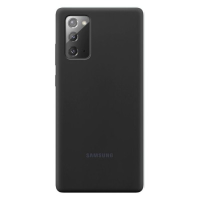 Samsung Silicone Cover pre Samsung Galaxy Note 20 Black