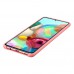 Samsung Silicone Cover pre Samsung Galaxy A71 Pink