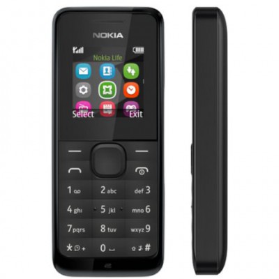 Nokia 105 2015 Dual SIM Black
