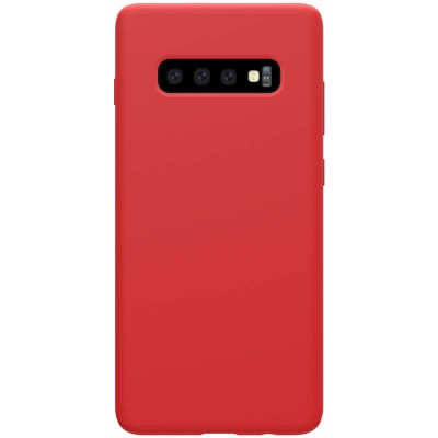 Nillkin Flex Pure Liquid Silikonové Puzdro pre Samsung Galaxy S10 Red